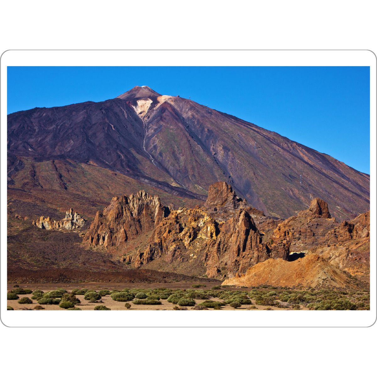 Tischset "Teide mit Felsformationen" artboxONE - Natur,Reise,Reise / Länder