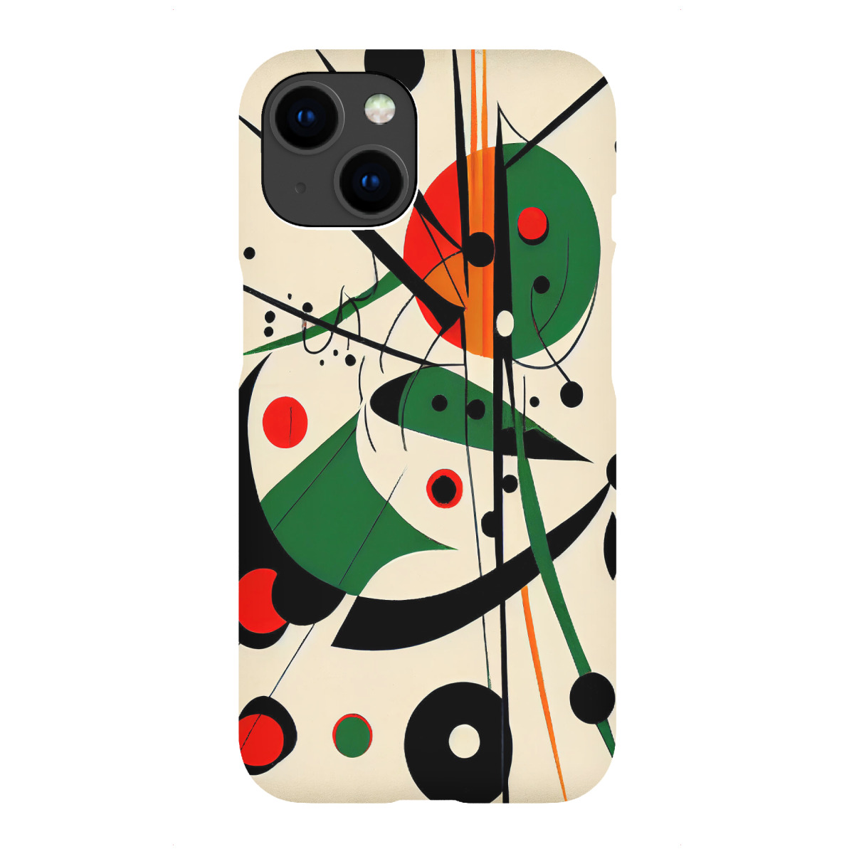 iPhone "Präzisionslinien und Formen" Premium-Case Handyhülle artboxONE