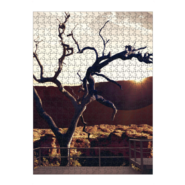 artboxONE Puzzle "Be there at sunrise" artboxONE - Natur,Reise,Abstrakt,Fiktion