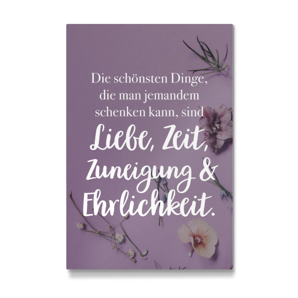 Galerie-Print "Liebe, Zeit, Zuneigung" 30x20 cm artboxONE