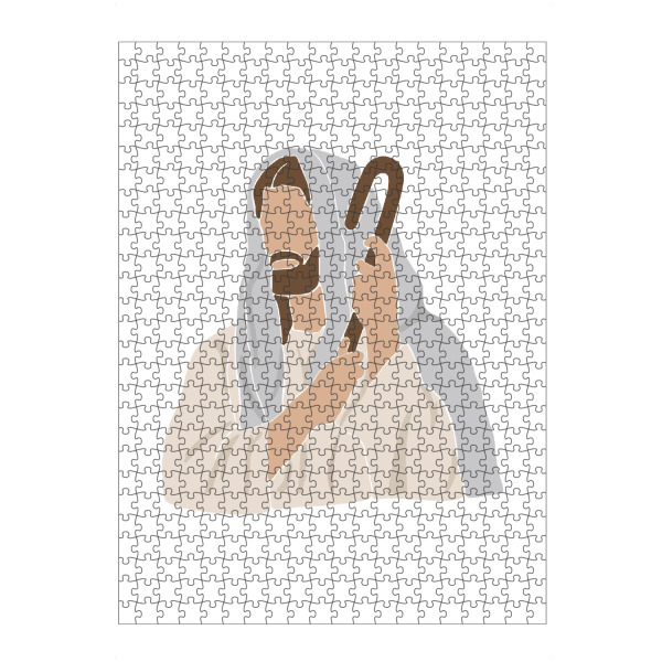 Puzzle Ravensburger "Jesus-Porträtkunst" artboxONE - Menschen