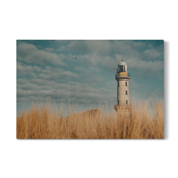 Galerie-Print "Warnemünde Leuchtturm Ostsee" 30x20 cm artboxONE