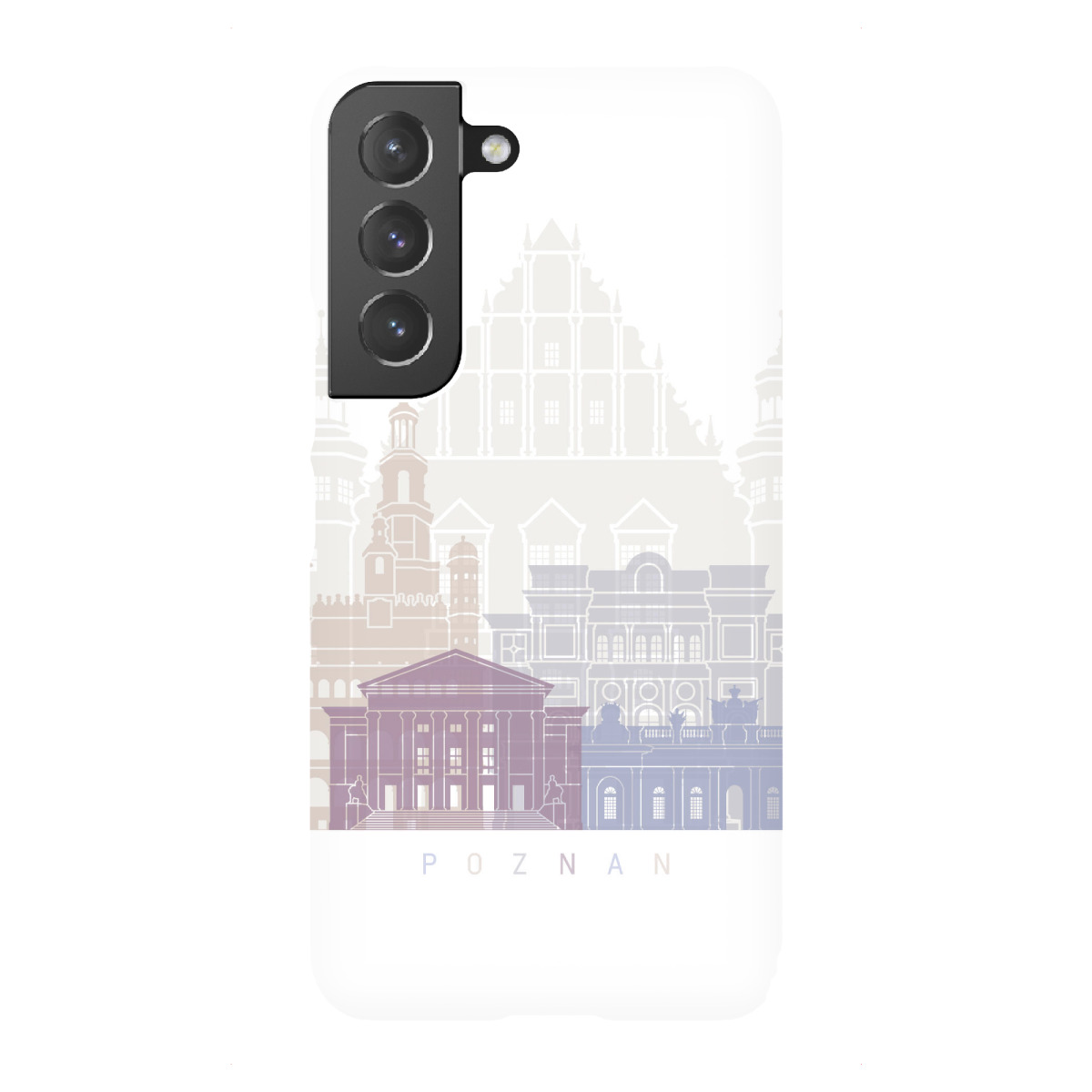 Samsung Galaxy "POZNAN SKYLINE PASTELL" Premium-Case Handyhülle artboxONE
