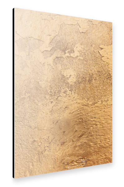 Alu-Dibond "Goldene Wand" 30x20 cm artboxONE