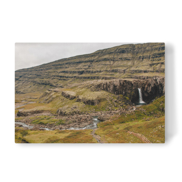 Leinwandbild "Folaldafoss Wasserfall" artboxONE - Natur,Reise,Reise / Länder