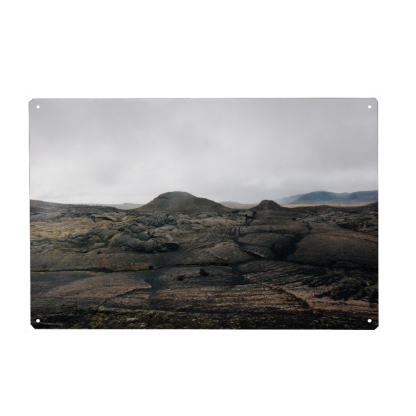 Metall Poster "Vulkangebiet Leirhnjukur" artboxONE - Natur,Reise,Reise / Länder