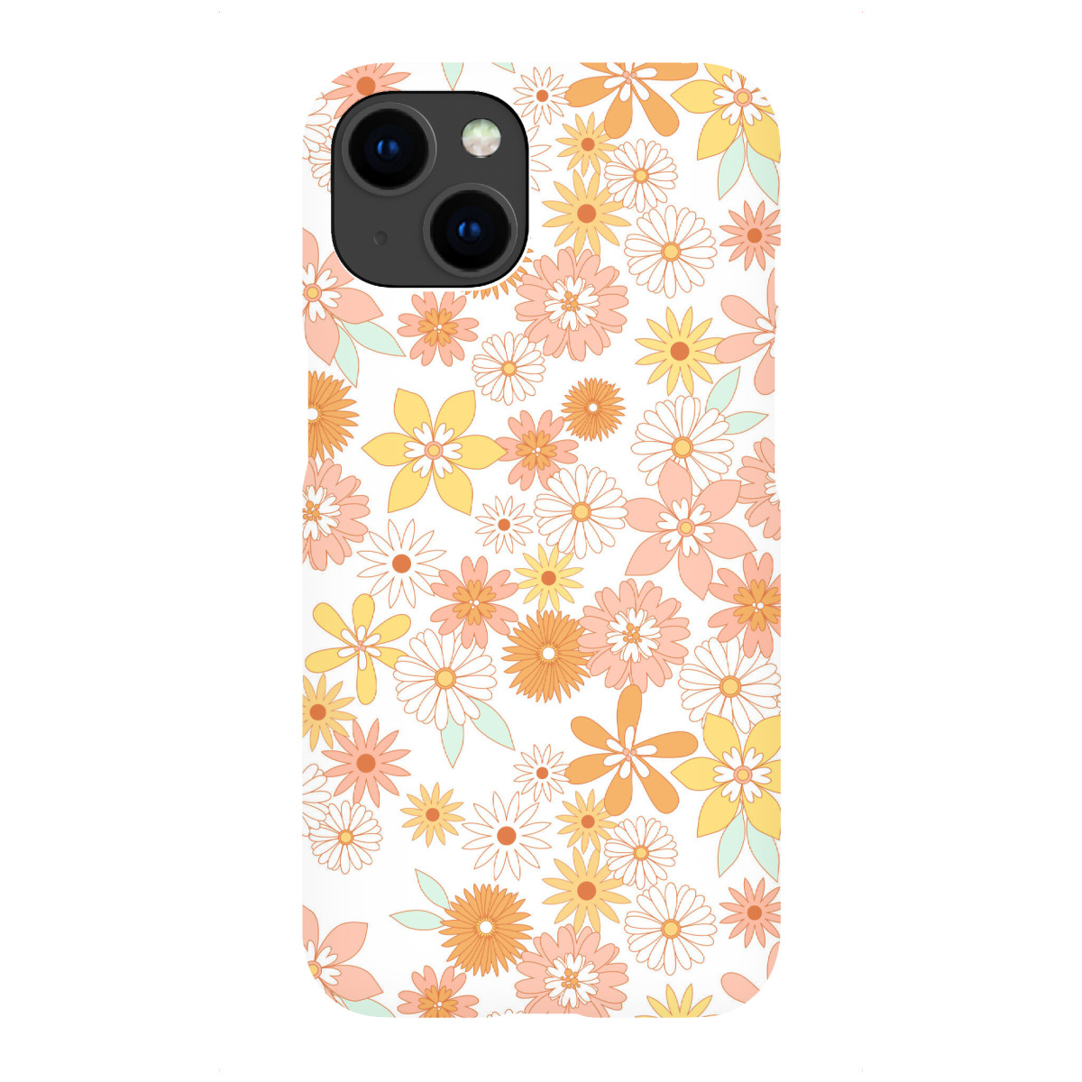 iPhone "Vintage Frühlingsblumen" Premium-Case Handyhülle artboxONE