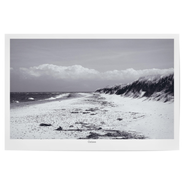 Poster "Wilder Strand an der Ostsee" artboxONE - Natur,Reise,Reise / Strand und Meer,Reise / Länder