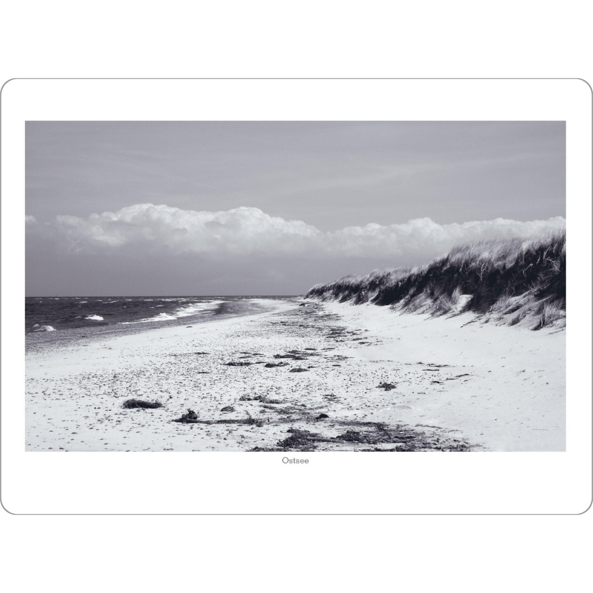 Tischset "Wilder Strand an der Ostsee" artboxONE - Natur,Reise,Reise / Strand und Meer,Reise / Länder