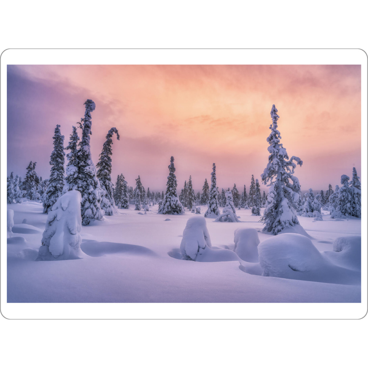 Tischset "Nordisches Licht" artboxONE - Natur,Reise