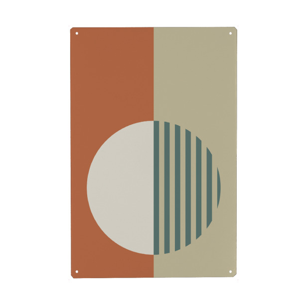 Holzbild "MODERN ART - TERRA KUMU" artboxONE - Abstrakt,Geometrie - Japandi,Modern,Art,Ibiza,Einrichtung,Kunst,Geometrie,Abstrakt,Formen