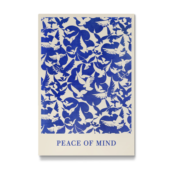 Galerie-Print "Peace of mind - blue" 30x20 cm artboxONE