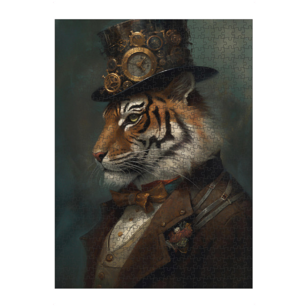 Puzzle Ravensburger "Steampunk Tiger" artboxONE - Tiere