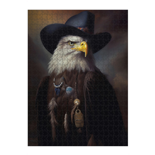 Puzzle Ravensburger "Cowboy Weißkopfseeadler" artboxONE - Tiere