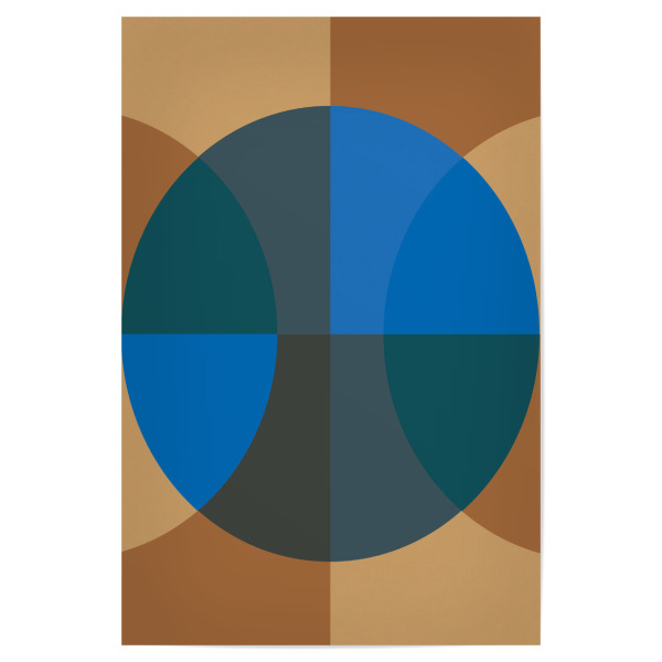 Poster 30x20 cm "MILANO '23 edition - third" artboxONE - Abstrakt,Geometrie
