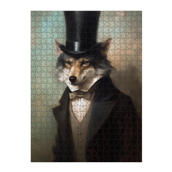 Puzzle Ravensburger "Herr Wolf" artboxONE - Tiere