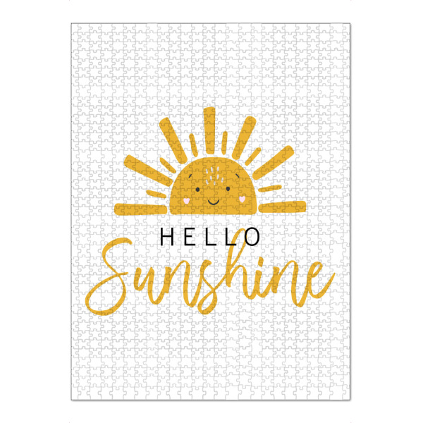 Puzzle Ravensburger "Hallo Sunshine-Design" artboxONE - Typografie,Lustig