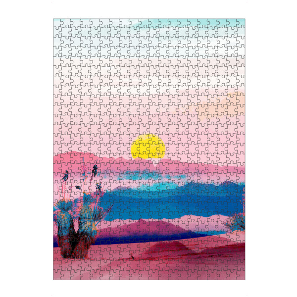 Puzzle Ravensburger "Heart Was Made Of Liquid Sunset" artboxONE - Natur