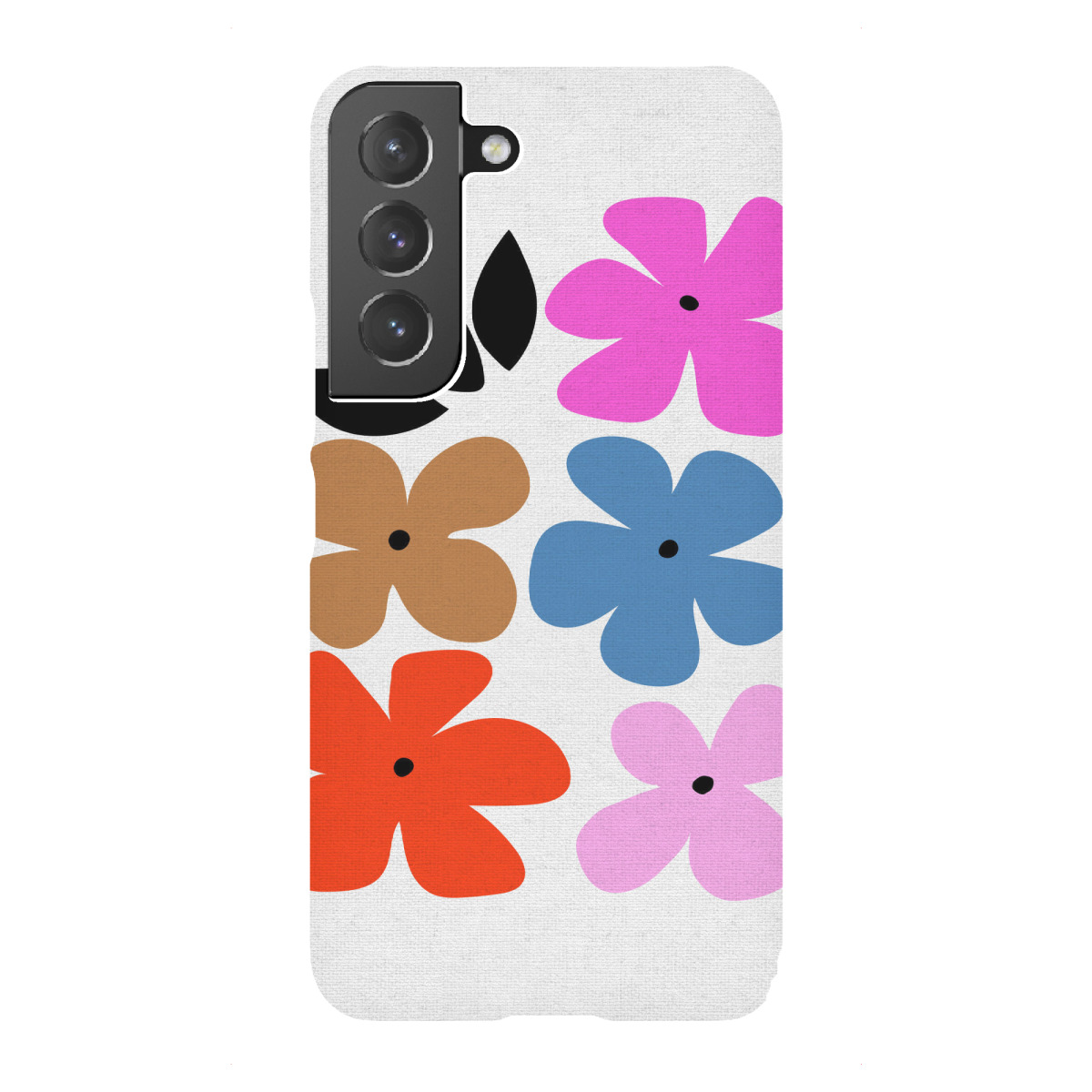 Samsung Galaxy "Primärfarbene Blumen" Premium-Case Handyhülle artboxONE