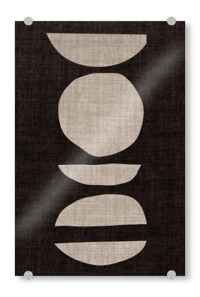 Acrylglasbild "Linen modern CHRIS" artboxONE - Abstrakt,Geometrie - Japandi,Modern,Art,Ibiza,Kunstdruck,Geschenk,Einrichtung,Abstrakt,Kunst