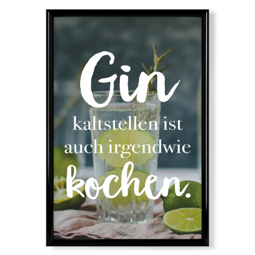 Gin kaltstellen