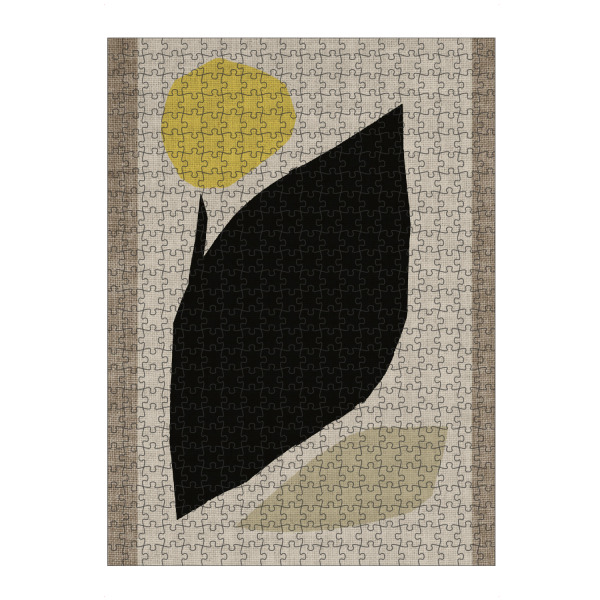 Puzzle Ravensburger "MODERN ART - LINEN CITRUS" artboxONE - Abstrakt,Geometrie