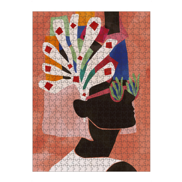 artboxONE Puzzle "Sommertage" artboxONE - Floral,Abstrakt,Geometrie