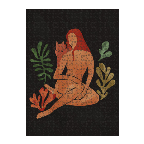 Puzzle Ravensburger "Floral season" artboxONE - Natur,Floral,Abstrakt