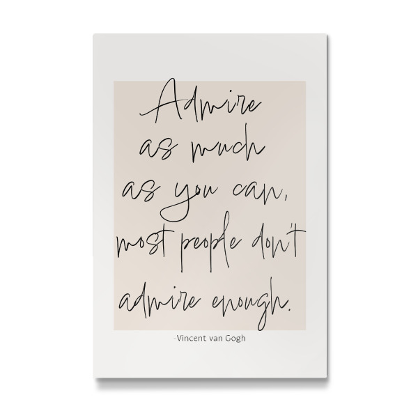 Galerie-Print "Bewundern Sie so viel wie möglich" 30x20 cm artboxONE