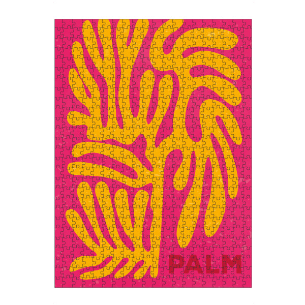 artboxONE Puzzle "IBIZA LOVE - SECOND" artboxONE - Abstrakt - Japandi,Modern,Art,Ibiza,Kunstdruck,Geschenk,Einrichtung,Abstrakt,Kunst