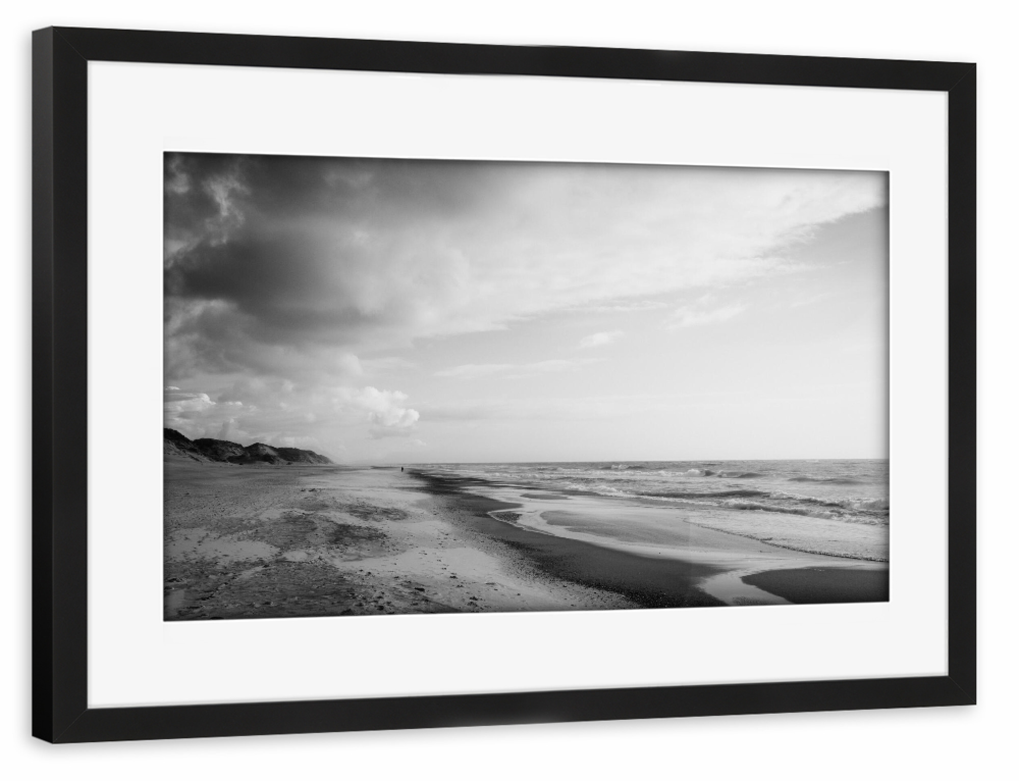 Poster mit Rahmen schwarz "Frische Luft" artboxONE - Natur,Reise,Abstrakt,Reise / Strand und Meer,Reise / Länder