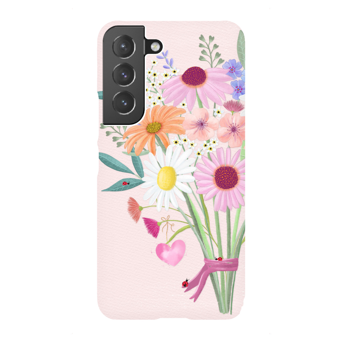 "Blumenbouquet mit Herz"für Samsung Galaxy - Premium-Case Handyhülle artboxONE