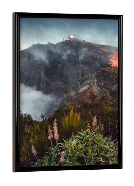 Poster mit schwarzem Rahmen "Pico do Arieiro - Madeira" artboxONE - Natur,Reise,Reise / Länder