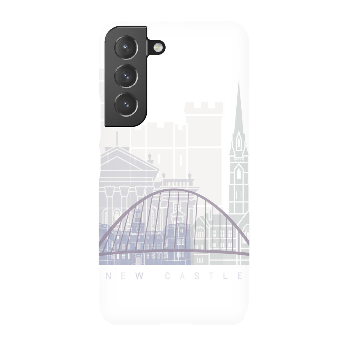 "NEUES SCHLOSS-SKYLINE-PASTELL"für Samsung Galaxy - Premium-Case Handyhülle artboxONE
