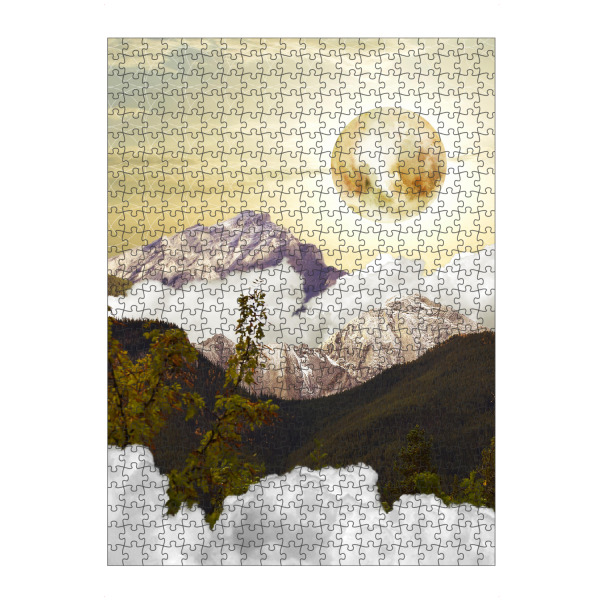 artboxONE Puzzle "Die Aussicht" artboxONE - Natur,Abstrakt,Fiktion