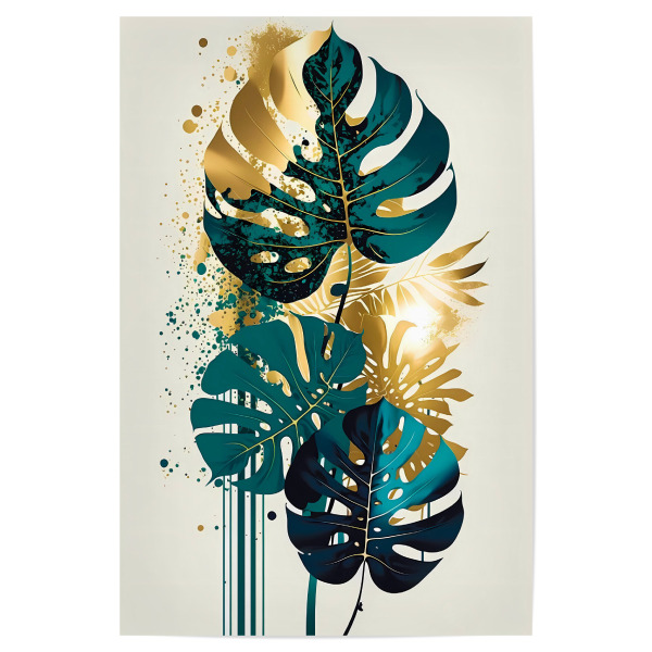 Poster "Florale Fantasie" artboxONE - Natur,Floral,Abstrakt