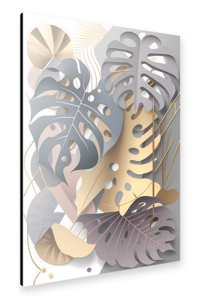 Alu-Dibond "Schwebende Blätter" 30x20 cm artboxONE