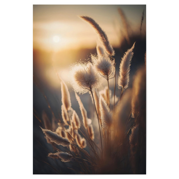 Poster 30x20 cm "Beautiful Backlight" artboxONE - Natur,Floral,Für Mama