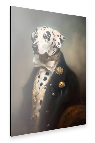 Alu-Dibond "Herr Dalmatiner" 30x20 cm artboxONE