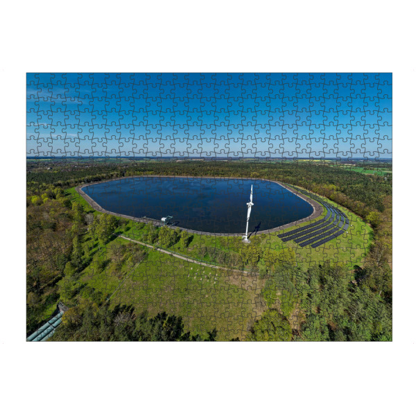 Puzzle Ravensburger "Pumpspeicherbecken Krümmel SW" artboxONE - Städte,Natur,Reise,Architektur,Reise / Länder