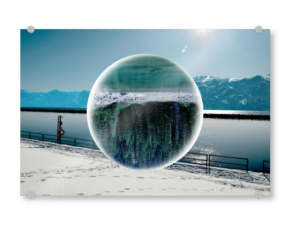 Acrylglasbild "Mirror Lake Canada" artboxONE - Natur,Abstrakt,Reise / Länder