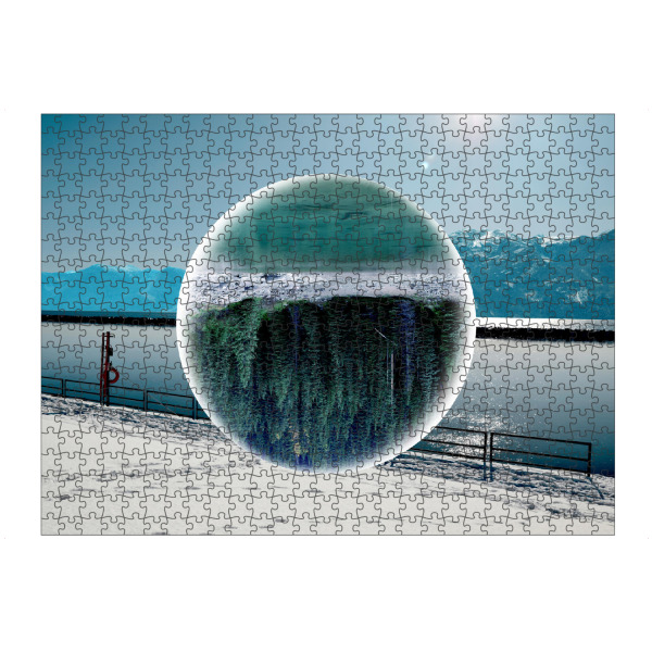 artboxONE Puzzle "Mirror Lake Canada" artboxONE - Natur,Abstrakt,Reise / Länder