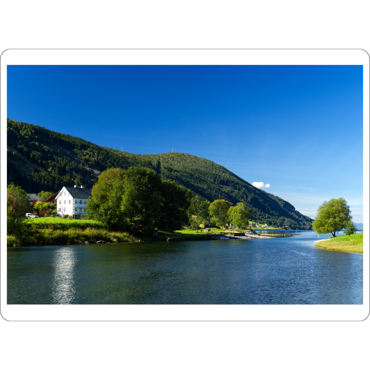 Tischset "Am Eidsfjord in Norwegen" artboxONE - Natur,Reise,Reise / Strand und Meer,Reise / Länder
