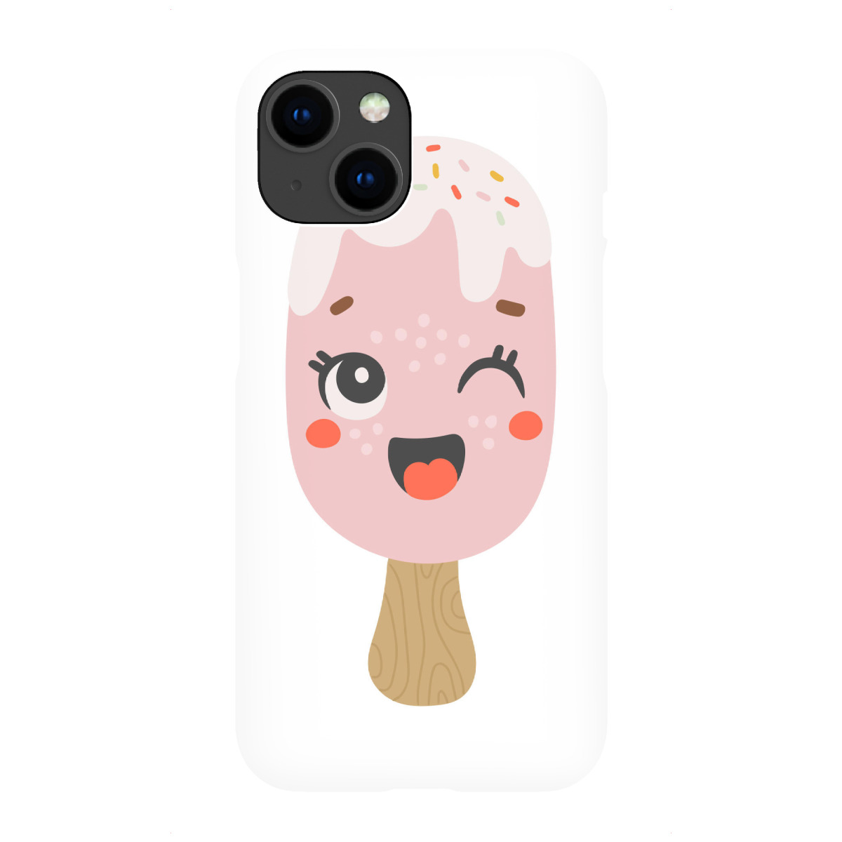 "Rosa Eiskunst"für iPhone - Premium-Case Handyhülle artboxONE