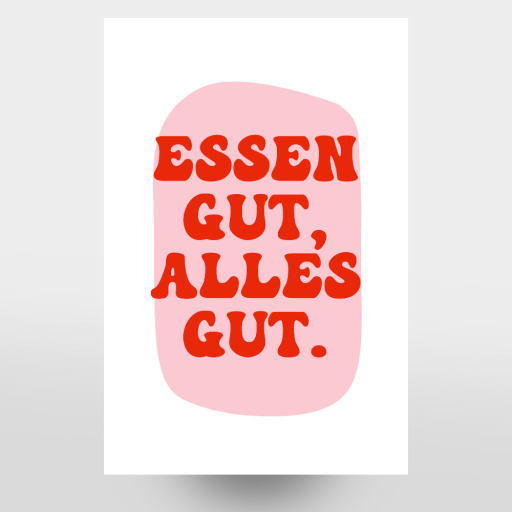 Essen gut - Rosarot