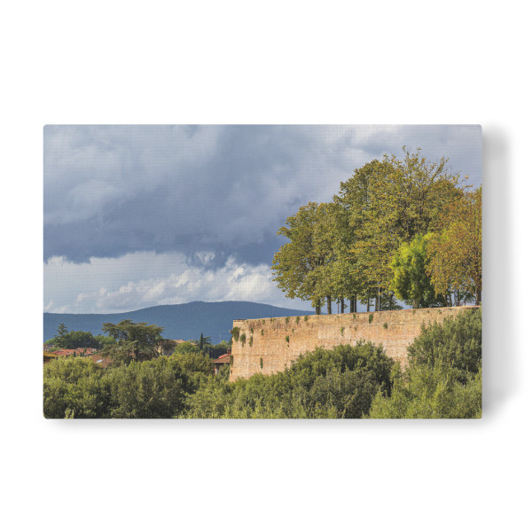 Leinwandbild "Stadtmauer in Siena" artboxONE - Natur,Reise,Architektur,Reise / Länder,Städte / Weitere