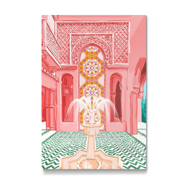 Galerie-Print "Der Blush-Palast" 30x20 cm artboxONE