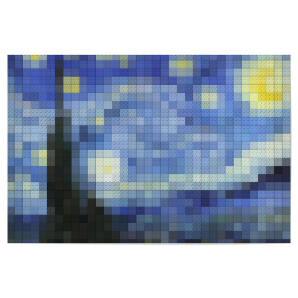Poster "Sternennacht Van Gogh" artboxONE - Städte,Streetart,Lustig