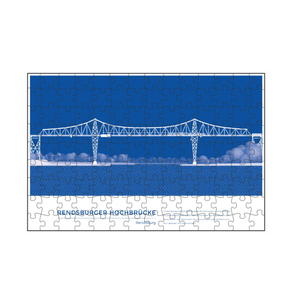 artboxONE Puzzle "Kunter - Hochbrücke Regensburg" artboxONE - Städte,Reise,Architektur