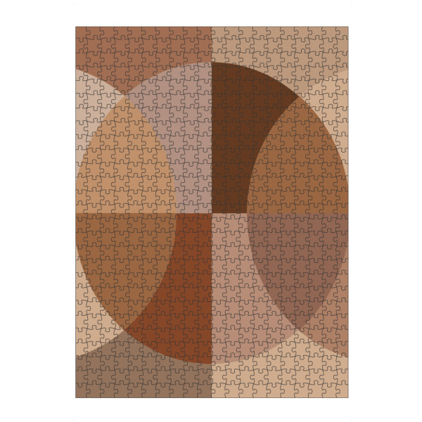 Puzzle Ravensburger "MILANO '23 edition - choco" artboxONE - Abstrakt,Geometrie